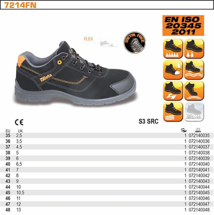 Produktbild BETA 7214FN 47-ZAPATOS EN ACTION PIEL NABUK