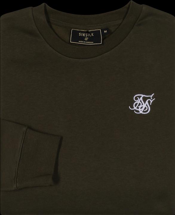 Produktbild Siksilk Sweatshirts Khaki Essential Sweatshirt (S)