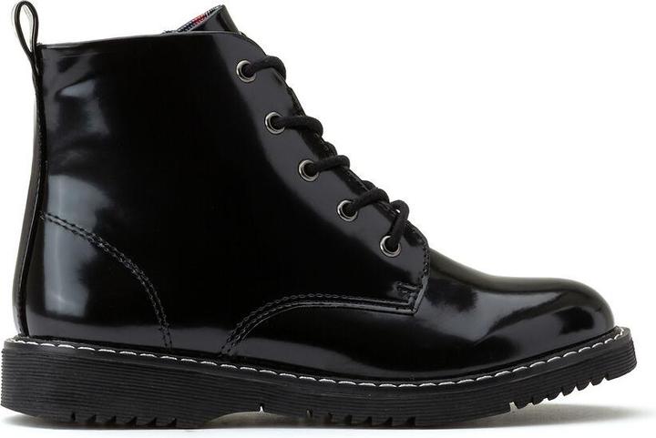 Actual product image La Redoute Collections Boots with lacing and zipper (39)