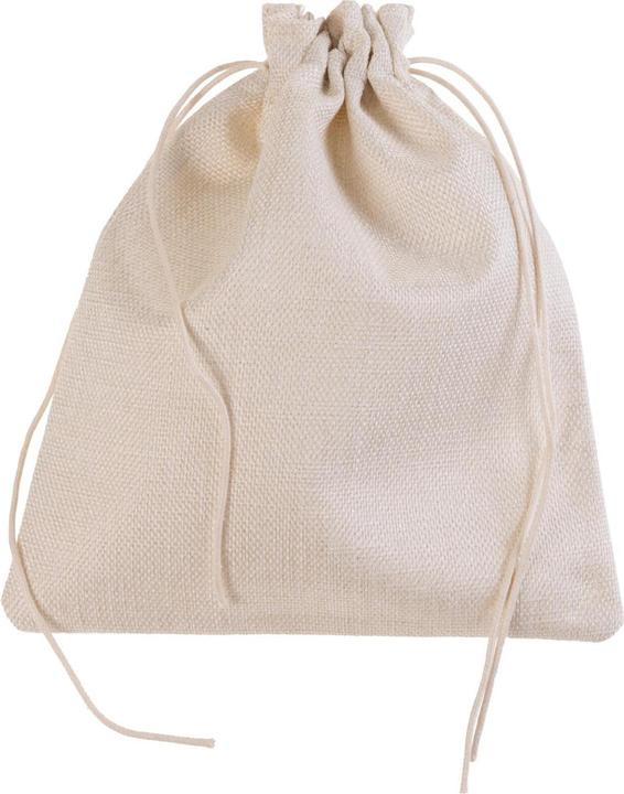 Actual product image FTM Cotton/linen fabric bag, 5 pieces, beige