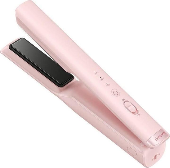 Actual product image Dreame Hair Straightener-Pink (Straightening iron)