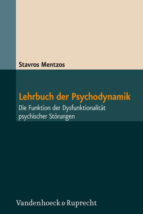 Actual product image Lehrbuch der Psychodynamik (German, Stavros Mentzos, 2017)