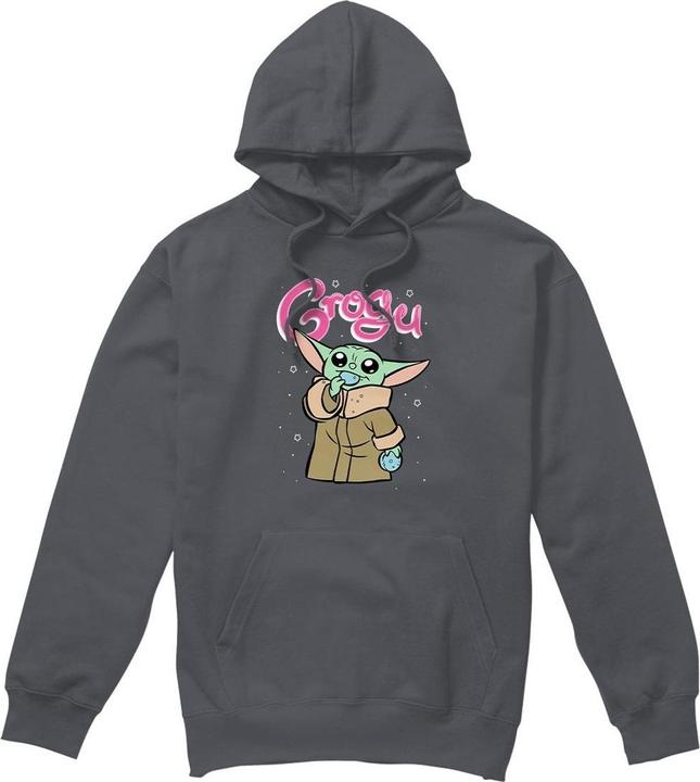 Actual product image Star Wars Mens Grogu Bubble Hoodie (S)