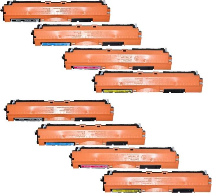 Actual product image Hermex Compatible toner for HP Color LaserJet Pro 100 MFP M175 (M, FC, Y, C)