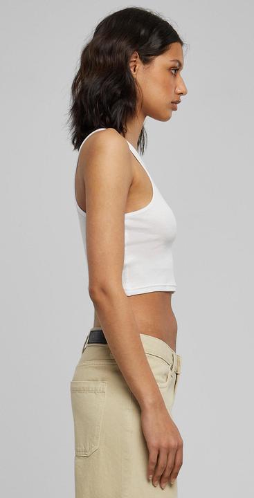 Actual product image Urban Classics Ladies Cropped Rib Top - 3760 (XXL)