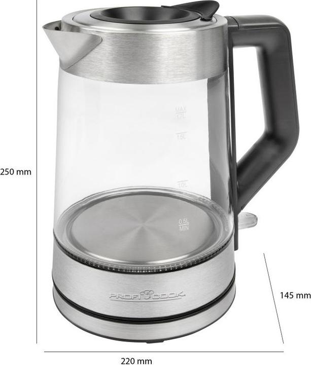 Actual product image Proficook Electric kettle PC WKS 1190 G (1.70 l)