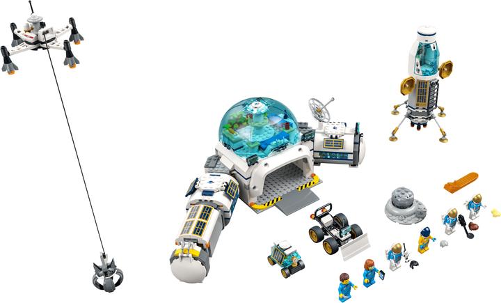 Actual product image LEGO Lunar Research Base (60350, LEGO City)