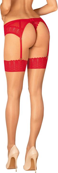 Productafbeelding Obsessive Ingridia 3-delige set rood (M, L)