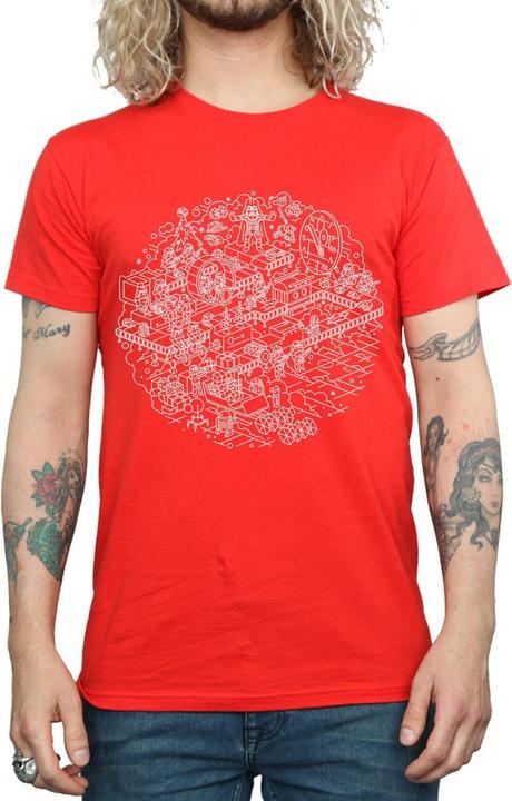 Produktbild Star Wars Christmas Death Star TShirt (M)