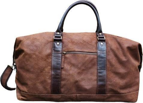 Image du produit Only-Bags.Store sac marin en cuir, weekender en cuir fait main, sac de gym, sac marin de vacances, sac de voyage