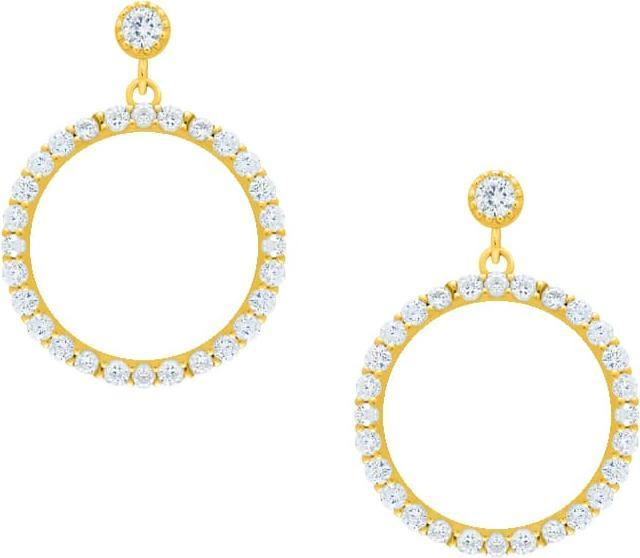 Immagine prodotto Candy Orecchini Lilleo, argento sterling 925, placcato oro (Argento 925, Placcato oro 18k)