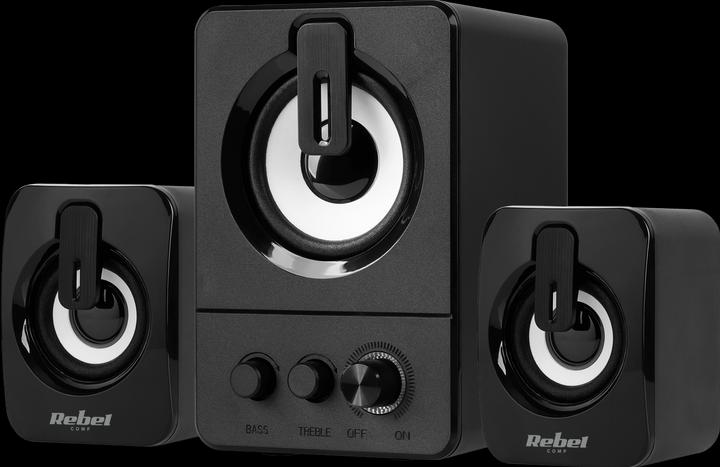 Actual product image Rebel Computer speakers