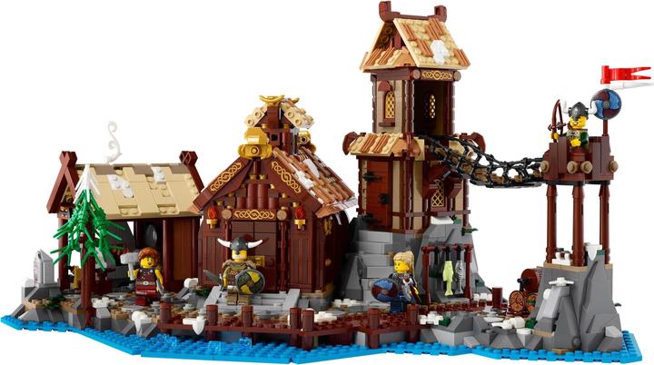 Actual product image LEGO Ideas Viking Village (21343, LEGO Ideas, LEGO Rare Sets)