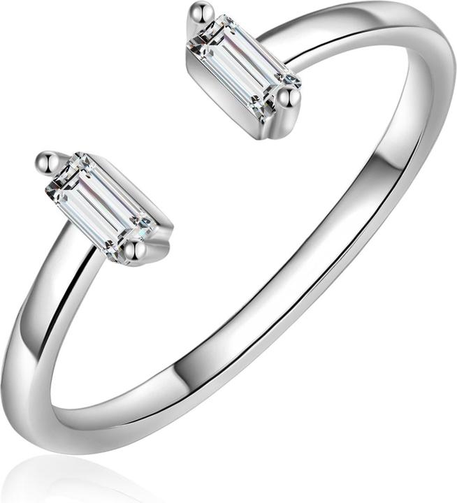 Image du produit Glanzstücke München Femmes argent sterling zirconium argent - 12048 (56, Argent 925)