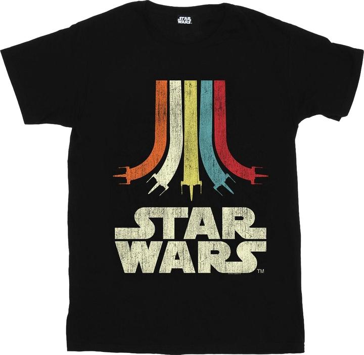 Immagine prodotto Star Wars Maglietta Arcobaleno Ragazze (140, 146)