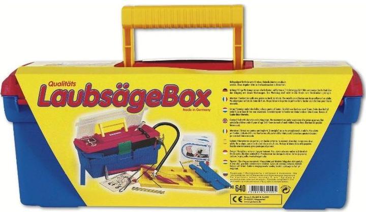 Actual product image Pebaro Fretwork box in plastic case