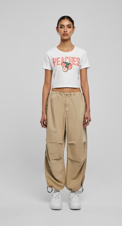 Actual product image Miss Tee Peaches Cropped Tee - 105763 (M)