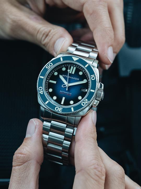 Actual product image Spinnaker SP-5088-22 Hull Diver Automatic 42mm 30ATM (42 mm)