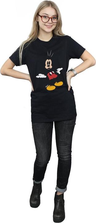 Image du produit Disney Femme/Ladies - Mickey Mouse Surprised - T-shirt boyfriend en coton (3XL)