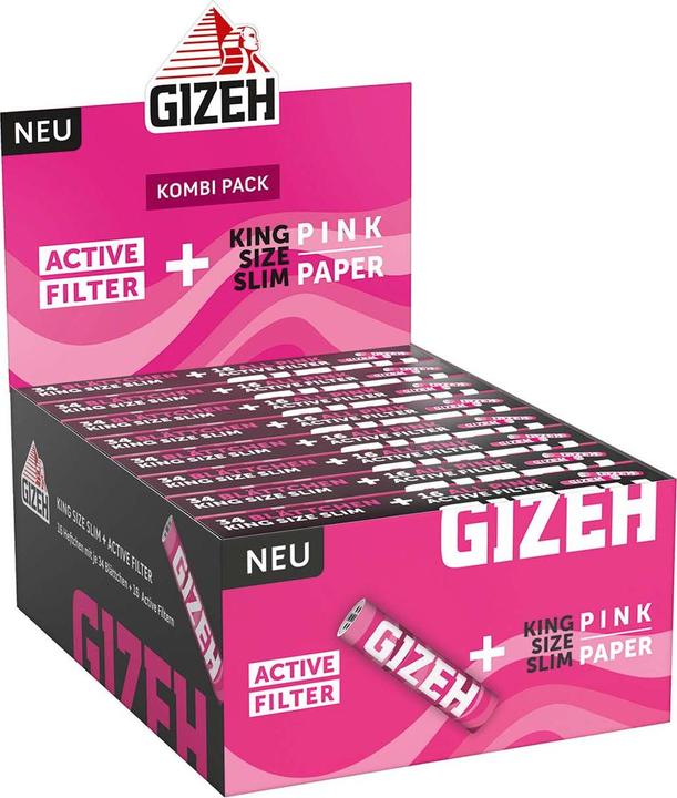 Image du produit PINK Papers KSS + filtre à charbon actif