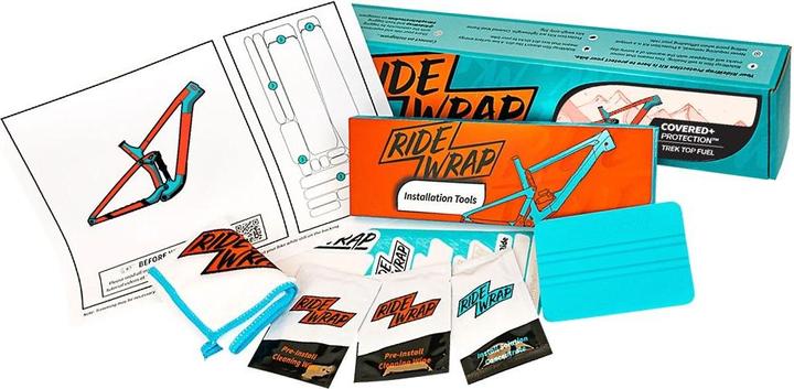 Produktbild Ride Wrap RideWrap Gloss Covered Frame Protection Kit designed to fit 2022 Trek Top Fuel (One Size)