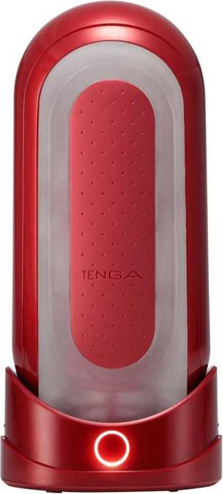 Actual product image Tenga Flip 0 Red Warmer