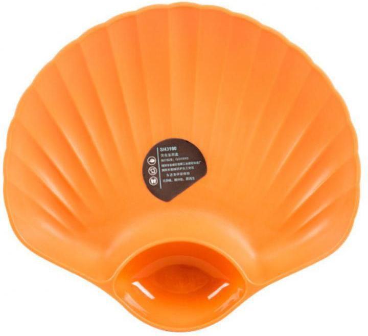 Produktbild JTI Teller mit separatem Sossenfach - Orange (1 x)
