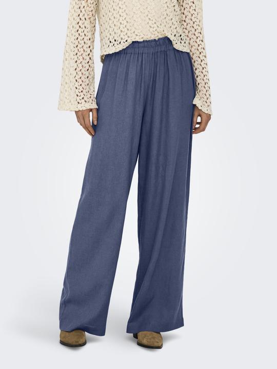 Produktbild Only ONLTOKYO Hohe Taille Gerade geschnitten Hose mit weitem Beinschnitt Hose mit weitem Beinschnitt (32)