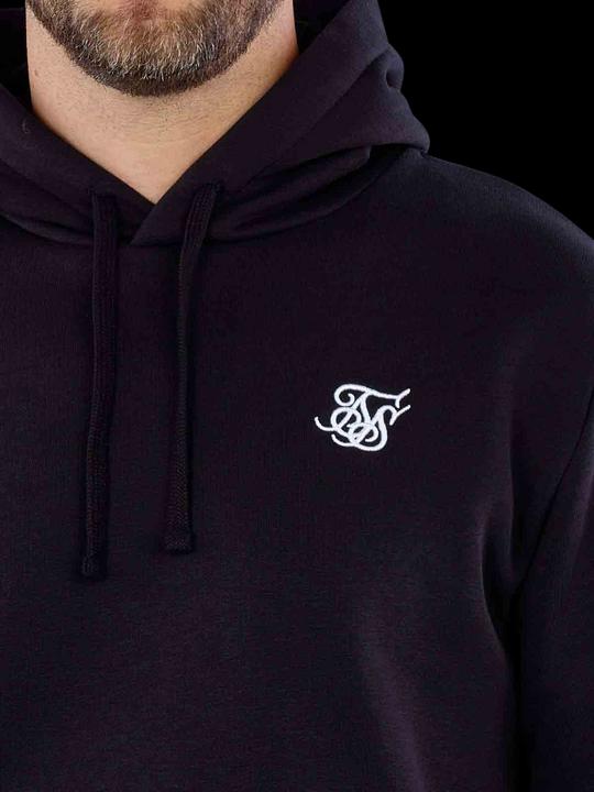 Image du produit Siksilk Sweat à capuche Black Essential Overhead Hoodie (L)