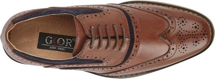 Image du produit Universal Textiles Chaussures Oxford pour garçons en cuir (38)
