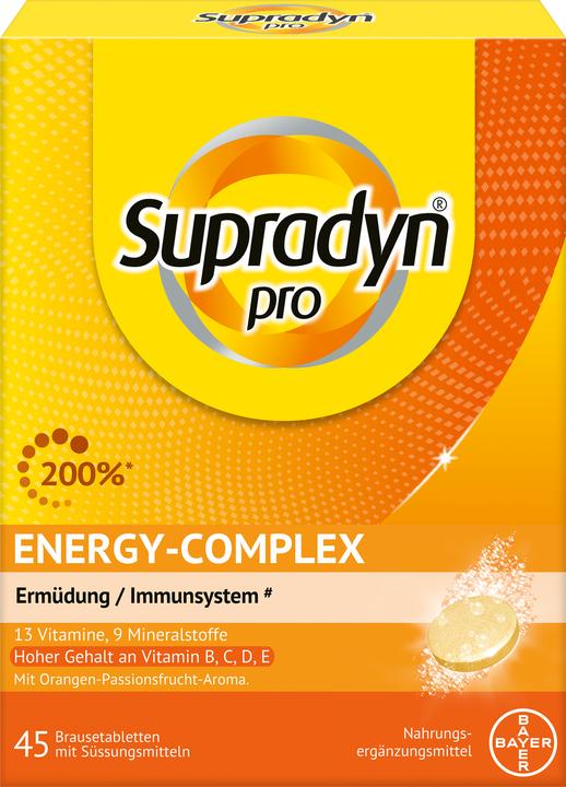 Produktbild Supradyn pro energy-complex (45 Stück, Brausetablette, 294 g)