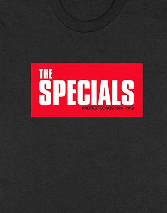 Actual product image The Specials Unisex Adult Protest Songs Cotton T-Shirt (M)