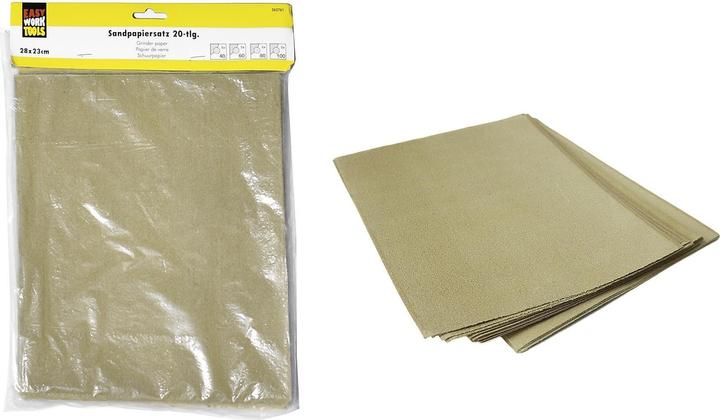 Easy Work Sandpapiersatz (40, 60, 80, 100)