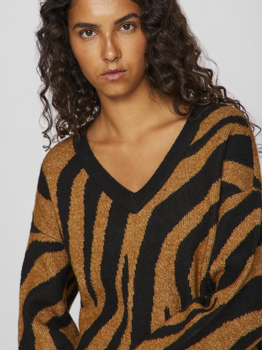Actual product image Vila V-neck knit jumper (L)