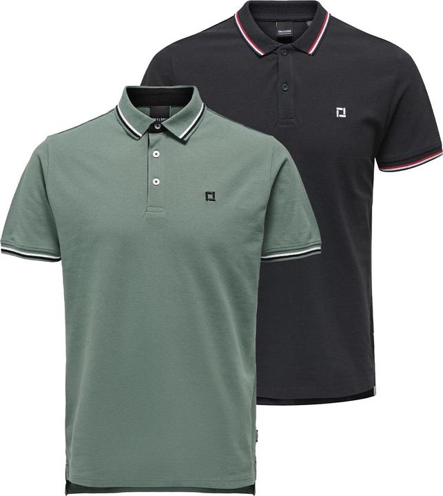 Produktbild Only & Sons 2er Pack Onsefletcher Poloshirt (L)