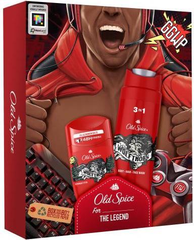Immagine prodotto Old Spice Set Di Spezie Antiche Wolfthorn (Stick, 250 ml)