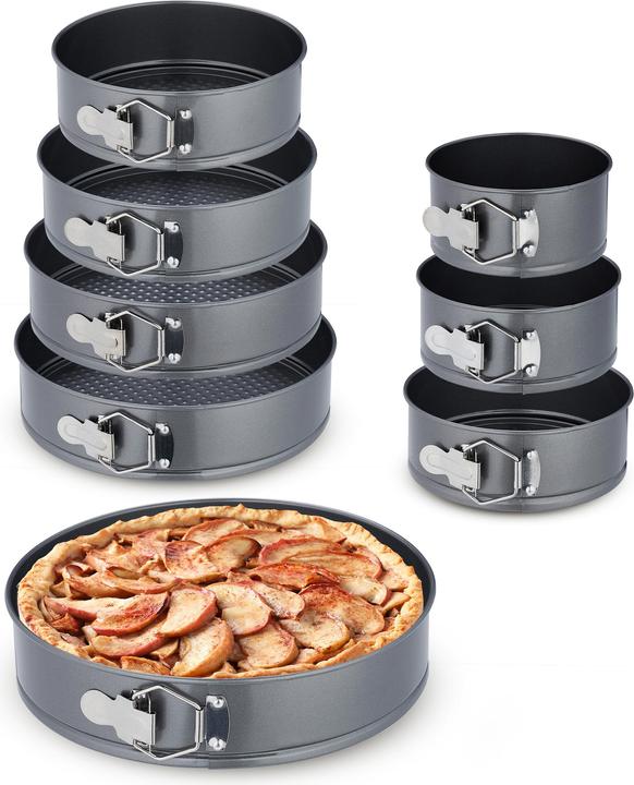 Immagine prodotto Relaxdays Set di teglie a forma di molla (28 cm)