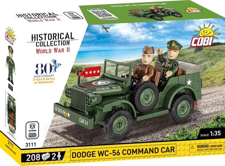 Produktbild Cobi 3111 Doge WC-56 command car D- day