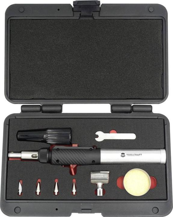 Actual product image Toolcraft SIG-290 Gas soldering iron 1100 °C 60 min incl. soldering tip