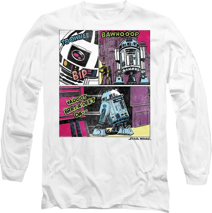 Immagine prodotto Star Wars To The Rescue Maglietta R2-D2 Adulto Unisex (XL)