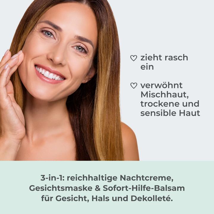 Produktbild Cosphera Hyaluron Nachtcreme 100 Prozent vegan (30 ml, Nachtcreme)