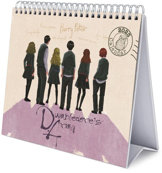 Actual product image Grupo Erik Office Calendar 2023 - Harry Potter (No binding, French, Portuguese, English, German, Italian, Spanish)