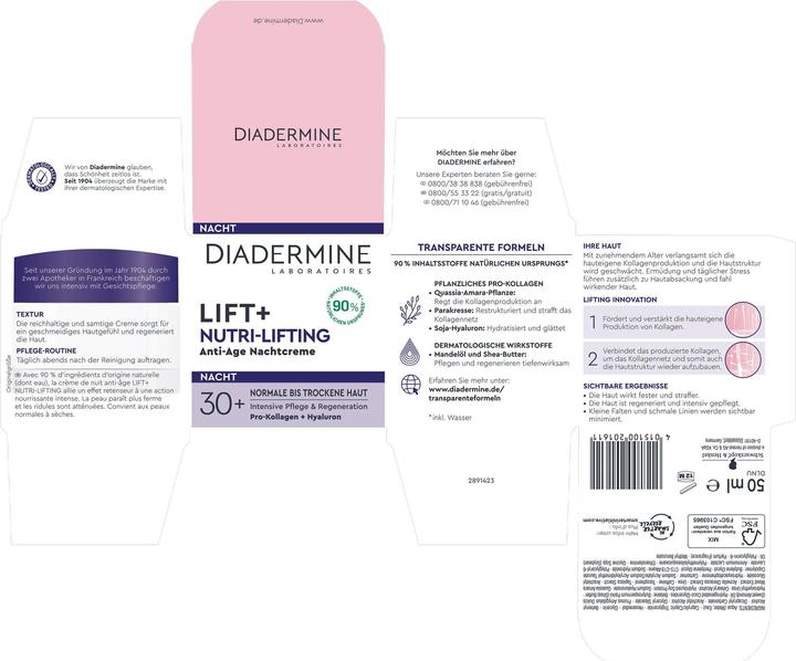 Produktbild Diadermine Lift+ (50 ml)