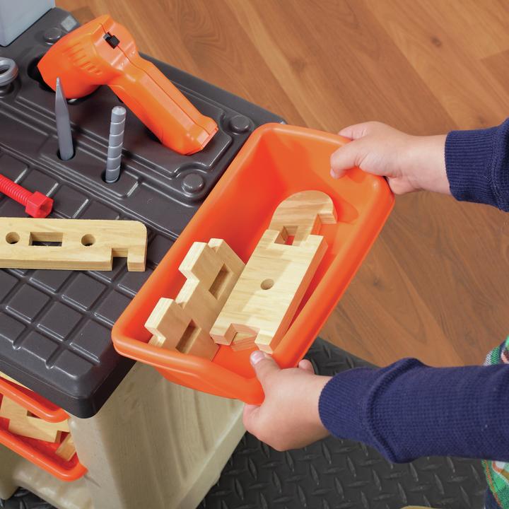 Actual product image Step2 Handyman Workbench Orange