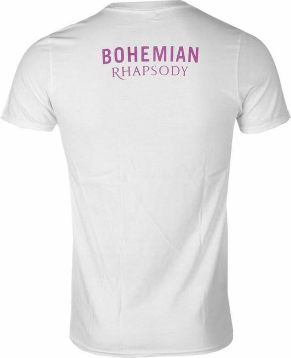 Actual product image Queen Unisex Adult Bohemian Rhapsody Back Print T-Shirt (L)