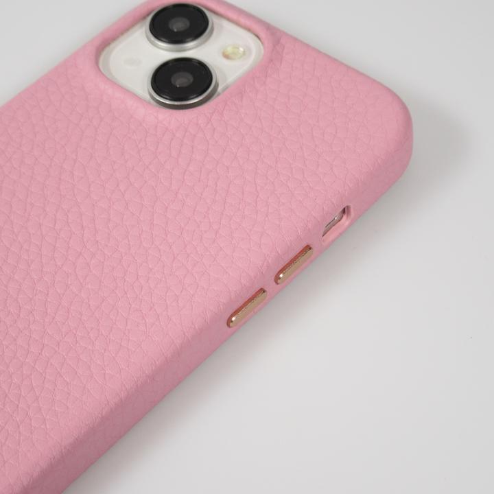 Produktbild PhoneLook Hülle Vollständig genarbtes Luxuskalbsleder mit Metallknöpfen und MagSafe (Apple iPhone 15)