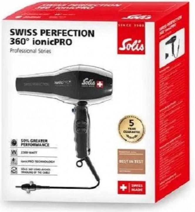 Actual product image Solis Swiss Perfection 360º ionicPRO