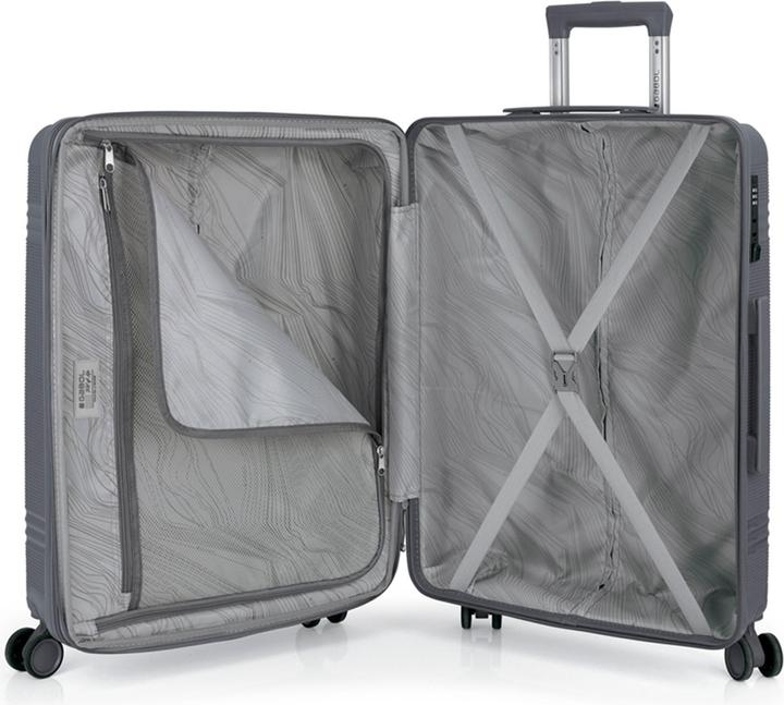 Produktbild Gabol Saori 4 Rollen Trolley M 66 cm mit Dehnfalte (71 l, M (50 - 90l))