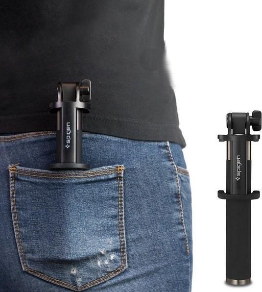 Actual product image Spigen Selfie Stick S530W black