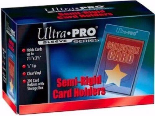 Ultra Pro 200 Graded Card PSA Submission Semi Rigid Card Holders Regular #81150